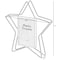Fabulaxe Modern Star Shape Black Metal Decor Photo Frame for Tabletop Display, 4 x 6 QI004498.BK.L - alternate 7